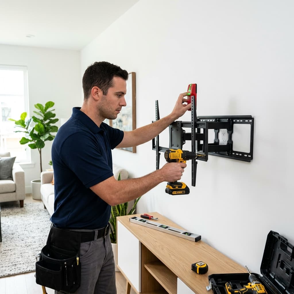 Bigdar professional TV mounting technician